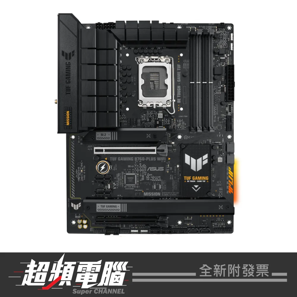 【促銷至 6/30 會員再折 500】08A02864 ASUS 華碩 TUF GAMING B760-PLUS WIFI 主機板