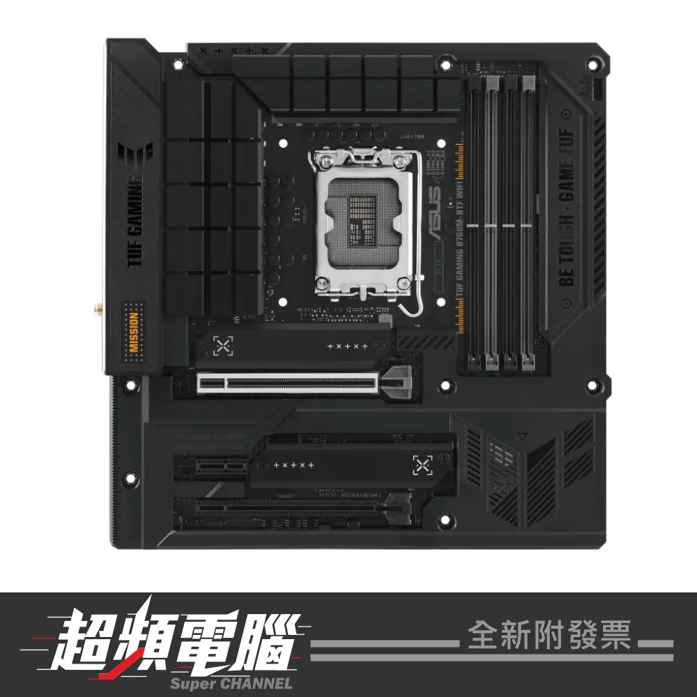 【促銷至 6/30 會員再折 100】08A02911 ASUS 華碩 TUF GAMING B760M-BTF WIFI 主機板