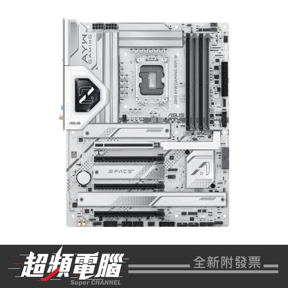 【會員再折 200】08A02939 ASUS 華碩 Z890 AYW GAMING WIFI W 主機板