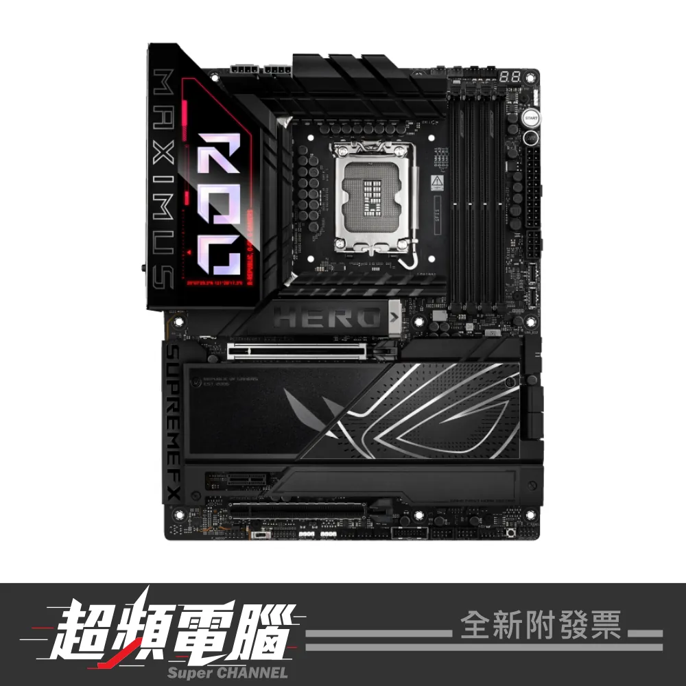 【會員再折 420】08A02943 ASUS 華碩 ROG MAXIMUS Z890 HERO 主機板