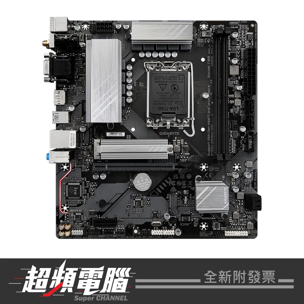 【會員再折 114】08G01706 GIGABYTE 技嘉 B760M GAMING WIFI 主機板