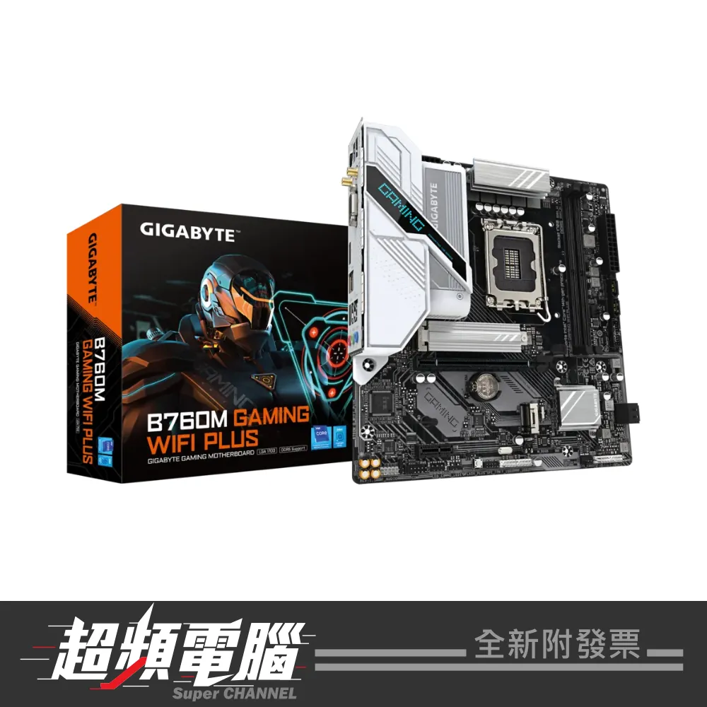 08G01743 GIGABYTE 技嘉 B760M GAMING WIFI PLUS 主機板
